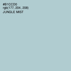 #B1CCD0 - Jungle Mist Color Image
